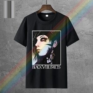 Black Veil Brides Andy Biersack Wretched Black T Shirt Tee Shirt